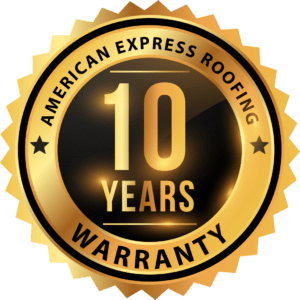 10 years warranty american express roofing